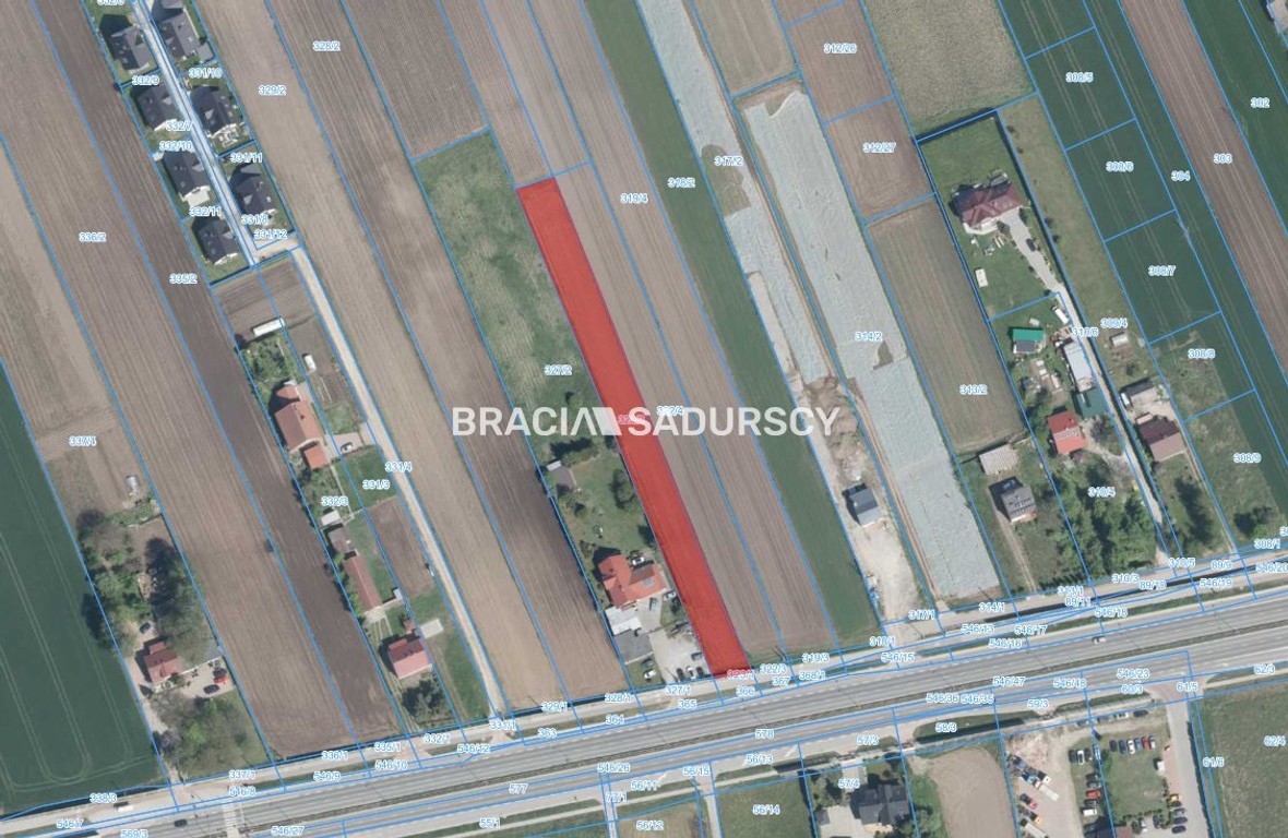 Działka na sprzedaż, 2372 m², Kraków Nowa Huta – pohled 3