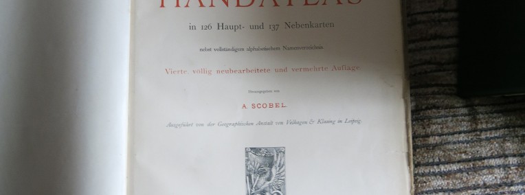 Andrees Allgemeiner Handatlas in 126 Haupt und 137 Nebenkarten; -1