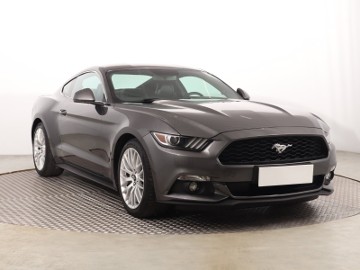 Ford Mustang VI , Salon Polska, Skóra, Navi, Klimatronic, Tempomat,