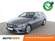 Mercedes-Benz Klasa C W205 navi półskóra full LED el. fotele grzane fotele kamery