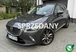 Mazda CX-3 BI-XENON*HUD*Grzane*Fotele*Kamera*Cofania*Czujniki*Park*ASO*Zarejest