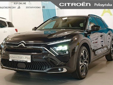 Citroen C5 III C5X 1.2 Purtech 130 KM AT8|Plus|Automat|Czarna perła|Grzane fotele i-1