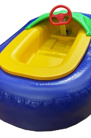 Dmuchana łódka dla dzieci ponton niebieski łódeczka 75kg  elektryczna do wody -2
