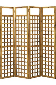 vidaXL 6-panelowy parawan pokojowy/trejaż, drewno akacjowe, 240x170 cm 46564-2