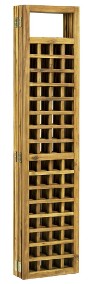 vidaXL 6-panelowy parawan pokojowy/trejaż, drewno akacjowe, 240x170 cm 46564-4