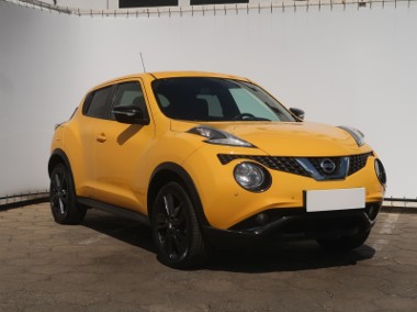 Nissan Juke , Salon Polska, Serwis ASO, Skóra, Navi, Klimatronic,-1