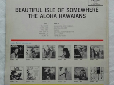 Aloha piękna wyspa na Hawajach, muzyka Hawajska winyl ok. 1975 r.-2