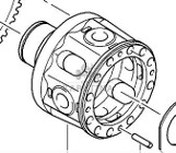CLAAS Jaguar 970 Obudowa Mechanizmu Różnicowego Skrzyni Biegów 0007702371 00 0770 237 1
