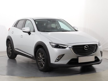 Mazda CX-3 Salon Polska, Serwis ASO, Automat, Skóra, Navi, Klimatronic,-1