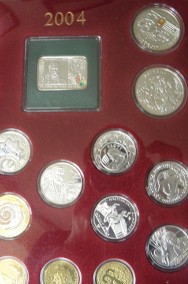 Kompletny 2004 rok monet wydanych przez NBP-2