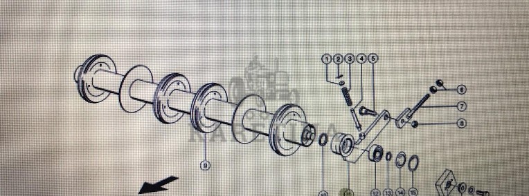 CLAAS 00 0753 802 0/00 0753 803 0/Class Lexion ramię nośne/Claas Lexion 580 770-760 670-640 460-440-1