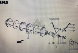 CLAAS 00 0753 802 0/00 0753 803 0/Class Lexion ramię nośne/Claas Lexion 580 770-760 670-640 460-440