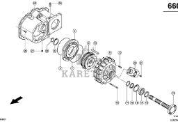 Claas Lexion 600 SIŁOWNIK AKUMULATORA CIŚNIENIOWEGO 0007689410 (Napęd jezdny; skrzynia biegów do mt