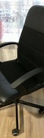 Krzesło biurowe obrotowe Ikea RENBERGET czarne-3