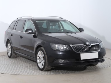 Skoda Superb II , Salon Polska, Serwis ASO, 167 KM, DSG, Skóra, Navi, Xenon,-1