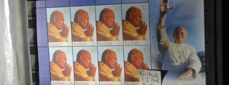 Papież Jan Paweł II. Kiribati I  ** Wg Ks Chrostowskiego poz. 57-1