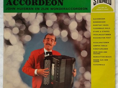 Wonder Accordeon - muzyka akordeonowa,  płyta  winylowa  ok. 1970 r.-1