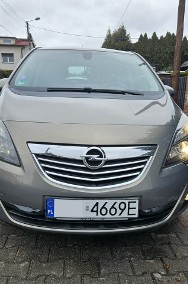 Opel Meriva B Nawigacja / Podgrzewane fotele / Klimatronic x 2 / Parktronic x 2-2