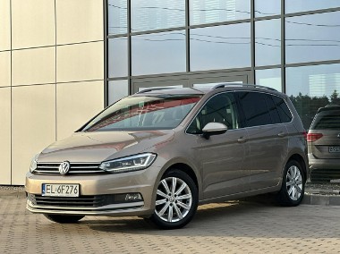 Volkswagen Touran III 7osób 2kpl.opon SalonPL 1-Rej:2018 Łopatki Masaż Climatronic GWARANC-1