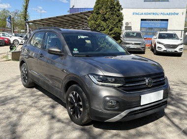 Volkswagen T-Cross , Salon Polska, Automat, VAT 23%, Klimatronic, Tempomat,-1