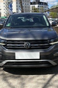 Volkswagen T-Cross , Salon Polska, Automat, VAT 23%, Klimatronic, Tempomat,-2
