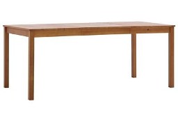 vidaXL Stół do jadalni, miodowy brąz, 180 x 90 x 73 cm, drewno sosnowe