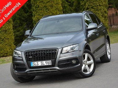 Audi Q5 I (8R) 2xS-Line Quattro bi-Xenon Led Navi Skóry el.Fotel Hak-1