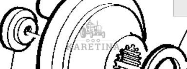 John Deere 6800 6900 Nośnik Koło Zębate Reduktor CZĘŚCI R105827-1
