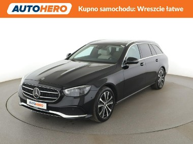 Mercedes-Benz Klasa E FV23% PHEV jasne dkóry virtual cocpit navi grzane fotele kamery-1