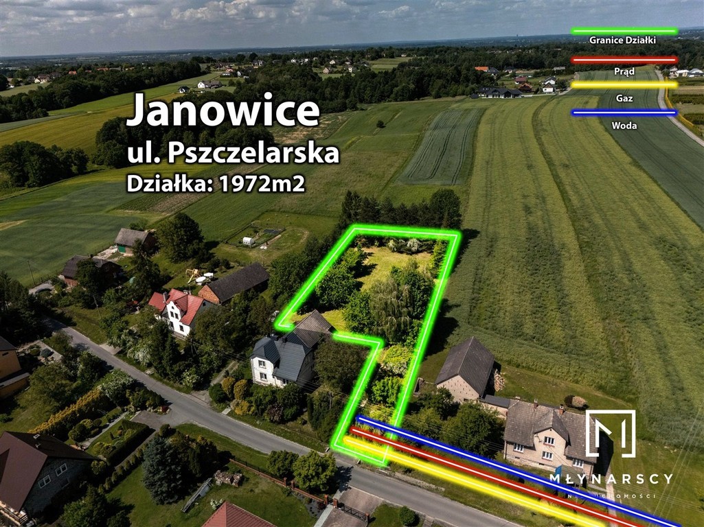 Działka na sprzedaż, 1972 m², Bestwina Janowice - Widok 4