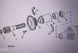 John Deere R102863/wał zębaty/John Deere 4555/4755/4955 Nr części R102863