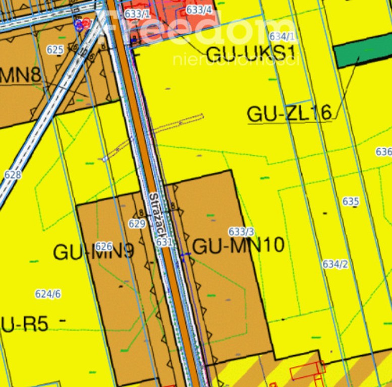 Działki budowlane Guzew | MPZP | od 3000 m² do 1 h - Widok 4