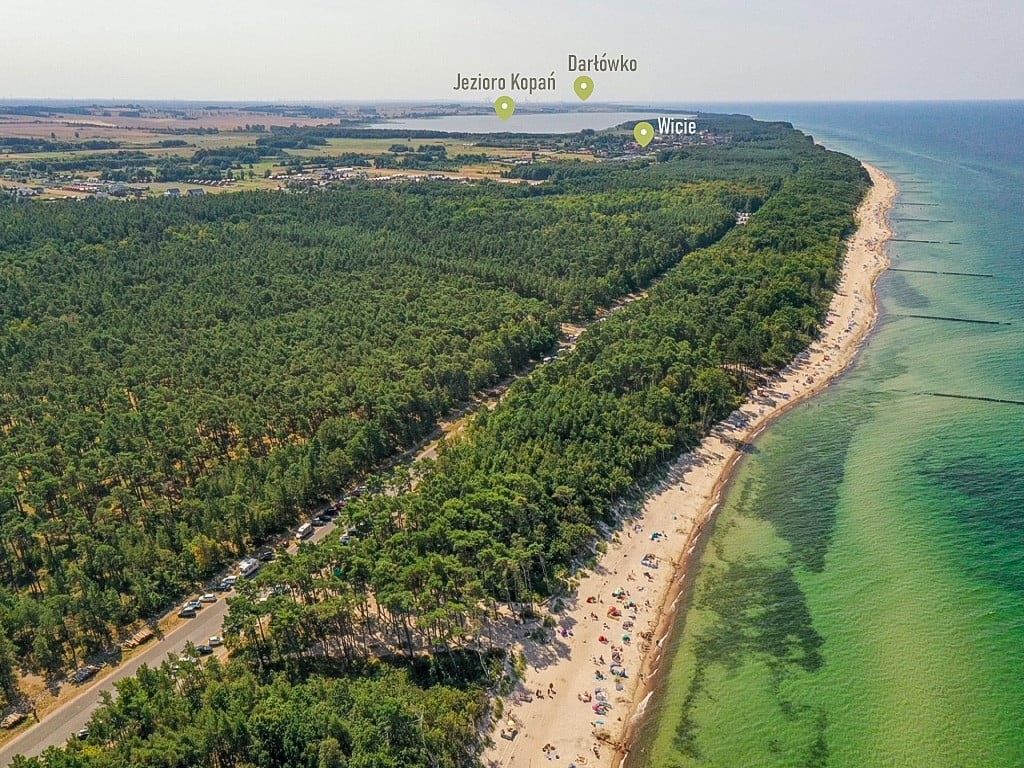 Działka budowlana nad morzem Rusinowo - Widok 6