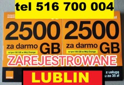 Aktywne ZAREJESTROWANE KARTY SIM Lublin rejestracja kart SIM prepaid Internet