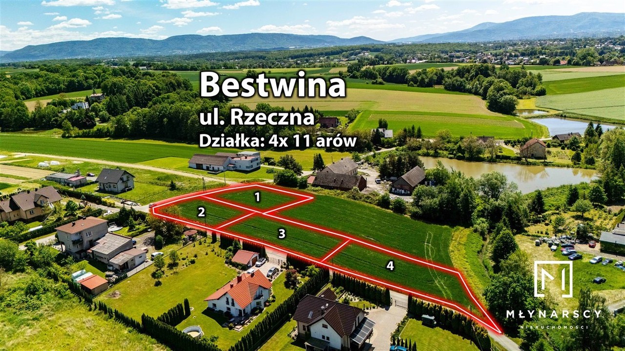 Działka 11 arów | Bestwina | cisza | zieleń, Bestwina