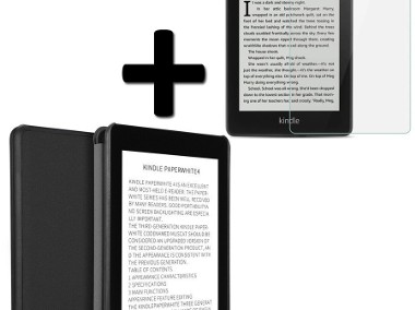Etui na Kindle Paperwhite 4 + szkło hartowane 9H-1