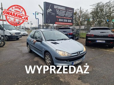 Peugeot 206 I 1,1 Benzyna 60 KM, Elektryczne Szyby, OC do 17.05.2025 rok-1