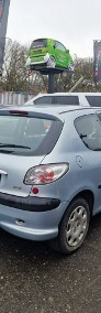 Peugeot 206 I 1,1 Benzyna 60 KM, Elektryczne Szyby, OC do 17.05.2025 rok-3