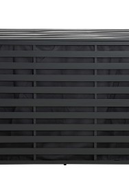 vidaXL Skrzynia ogrodowa z aluminium, 150x100x100 cm, antracytowa 49249-2