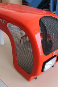 Maska maski URSUS C 330 C-330 z nakładką wiśniowa-2