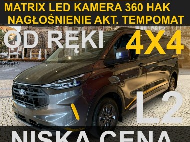 Ford Transit Transit Custom Trail 170KM 4x4 Matrix LED Kamera 360 Hak Super Cena-1