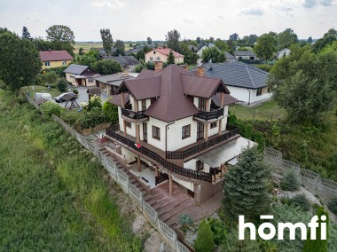 Dom (202m2)na wzgórzu z widokiem na rzekę- Zakrzów-1