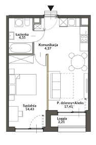 2 pokoje, 40,76 m2, Targówek, BEZ PROWIZJI-2