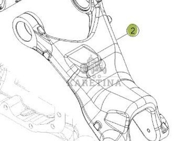 Claas AXION 810 850 870 Wahacz Ramię Przedniej Osi Prawe Lewe 0011574560 00 1157 456 0 0011575180-2