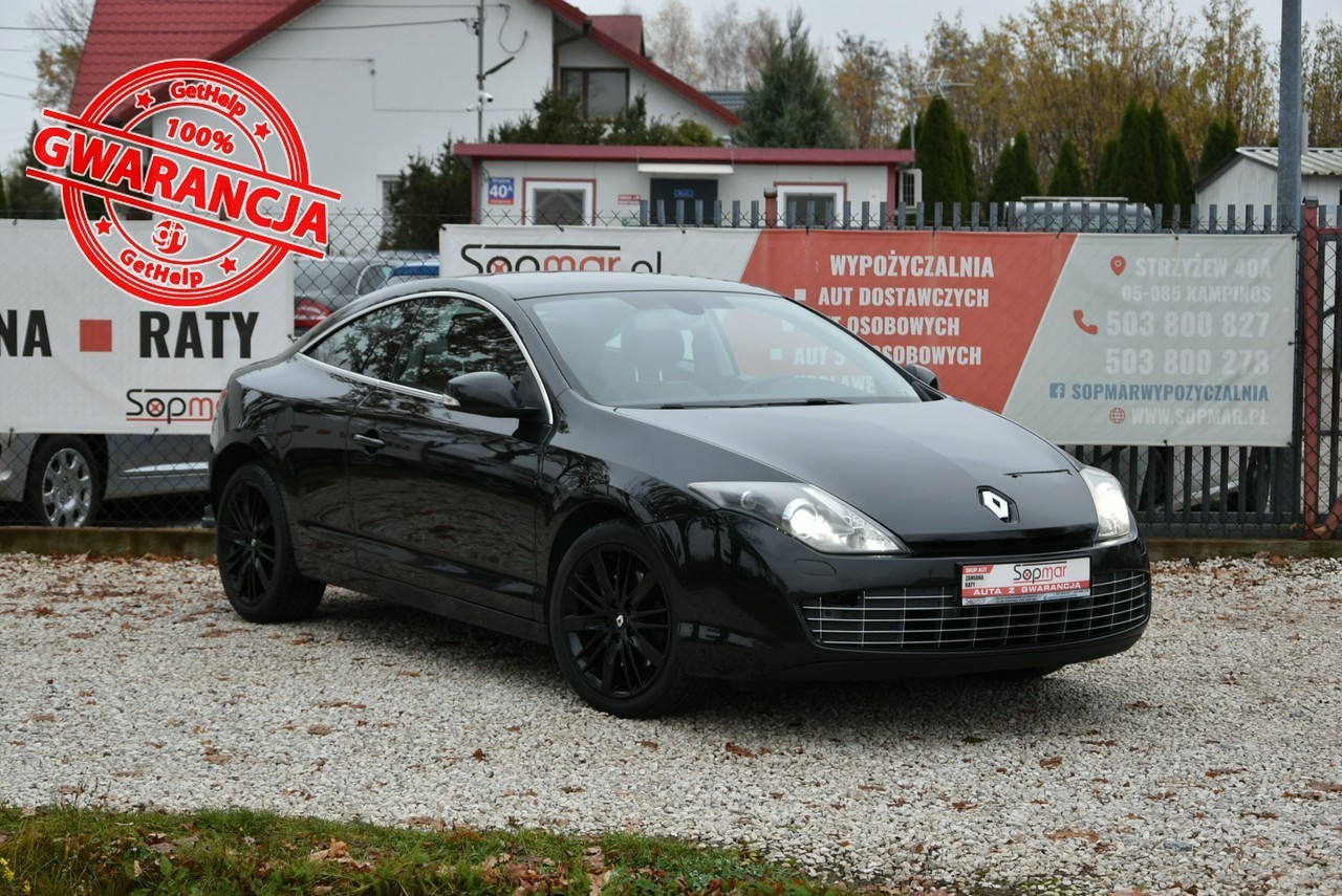 Renault Laguna III Coupe 2.0T 204KM Manual 2008r. 4Control Skóra NAVi BiXenon