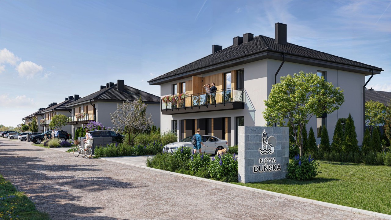 NOVA DUŃSKA- 3 POKOJE-OGRÓD-MIEJSCE POSTOJOWE, Słupsk