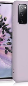Etui Icon do Galaxy S20 FE Violet + Szkło Ochronne-3