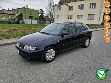 Audi A3 I (8L) Zarejestrowany Zdrowy Zadbany Serwisowany MPI Klima Nawigacja-1