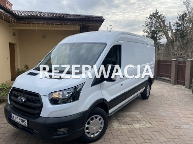 Ford Transit I Wł, Kraj,14000km, JAK NOWY,Bezszkodowy,Bdb wyposażenie, L3H2,FV 23-1