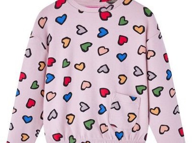 Bluza dziecięca, różowa, 104-1